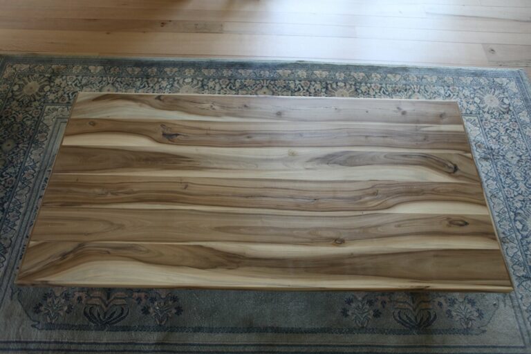 Table basse plan dessus